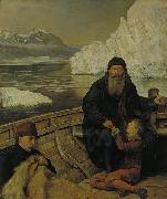 John Maler Collier The Last Voyage of Henry Hudson USA oil painting artist